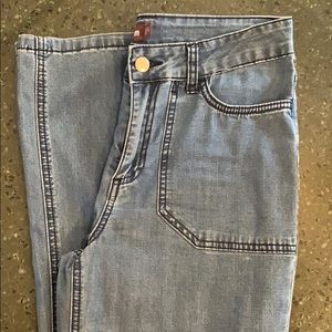 Extra Long Flare denim